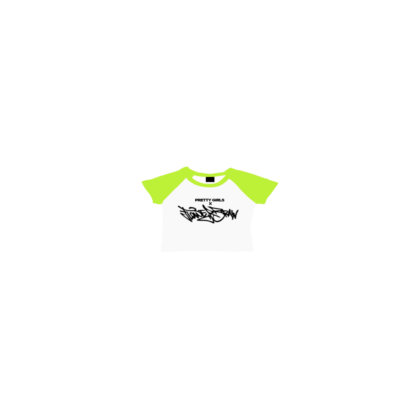 "Pretty Girls" Crop Top (Neon Green)