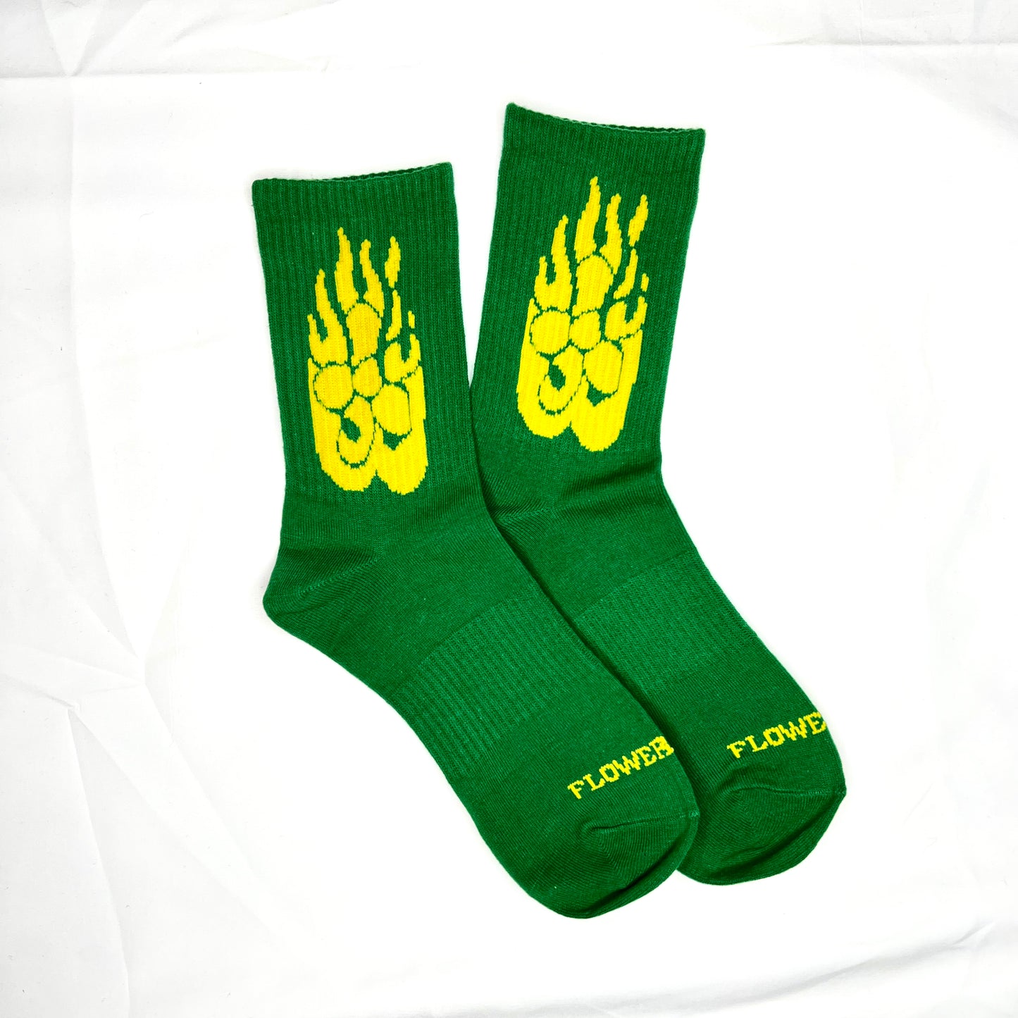 FLOWERBRAIN LOGO SOCKS