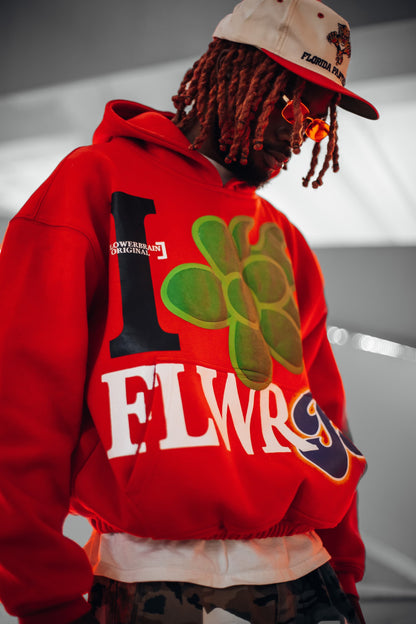 “I LOVE FLOWERBRAIN” Hoodie (Trix)